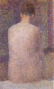 Georges Seurat, Model Form Behind